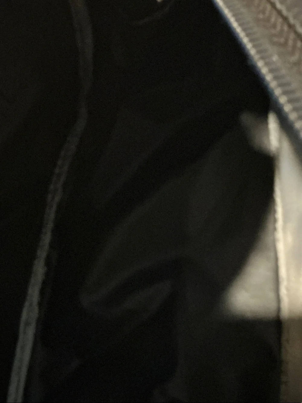 American Tourister Black Travel Duffel Bag - Front Pocket, Back Attachment.